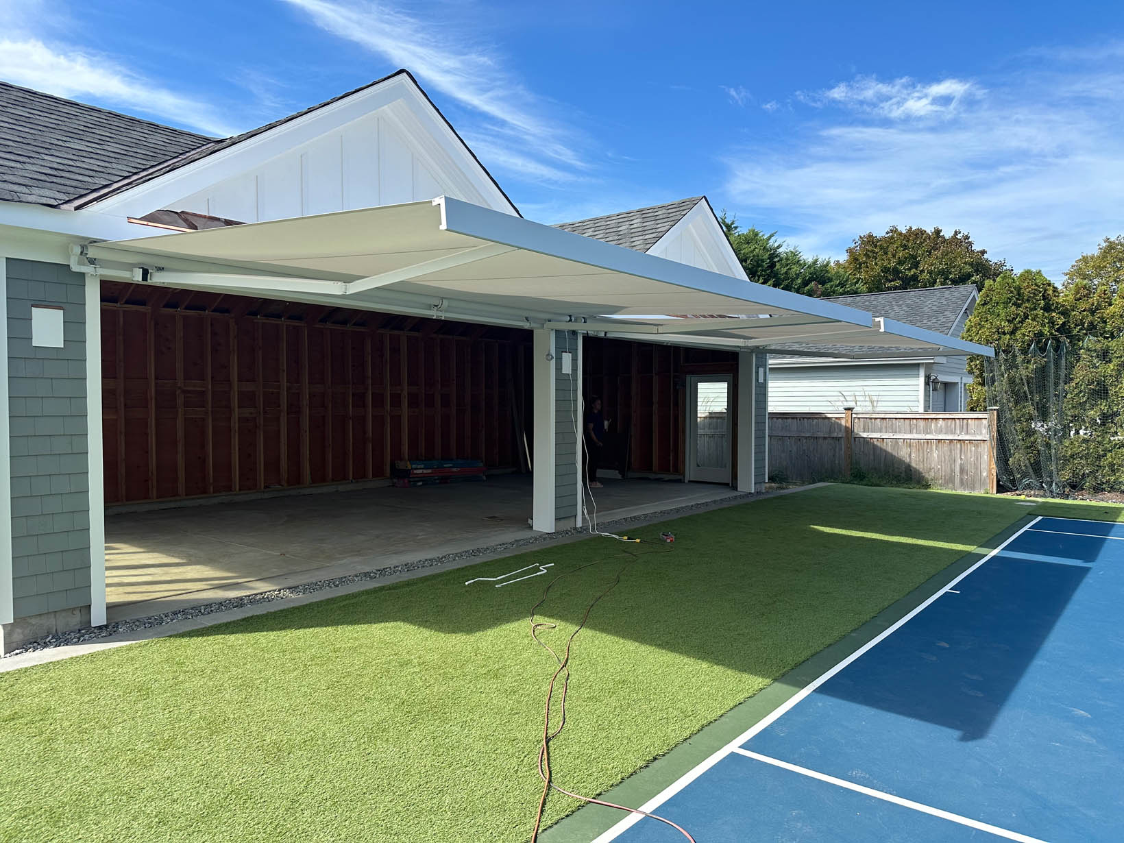 Outdoor awning patio shade