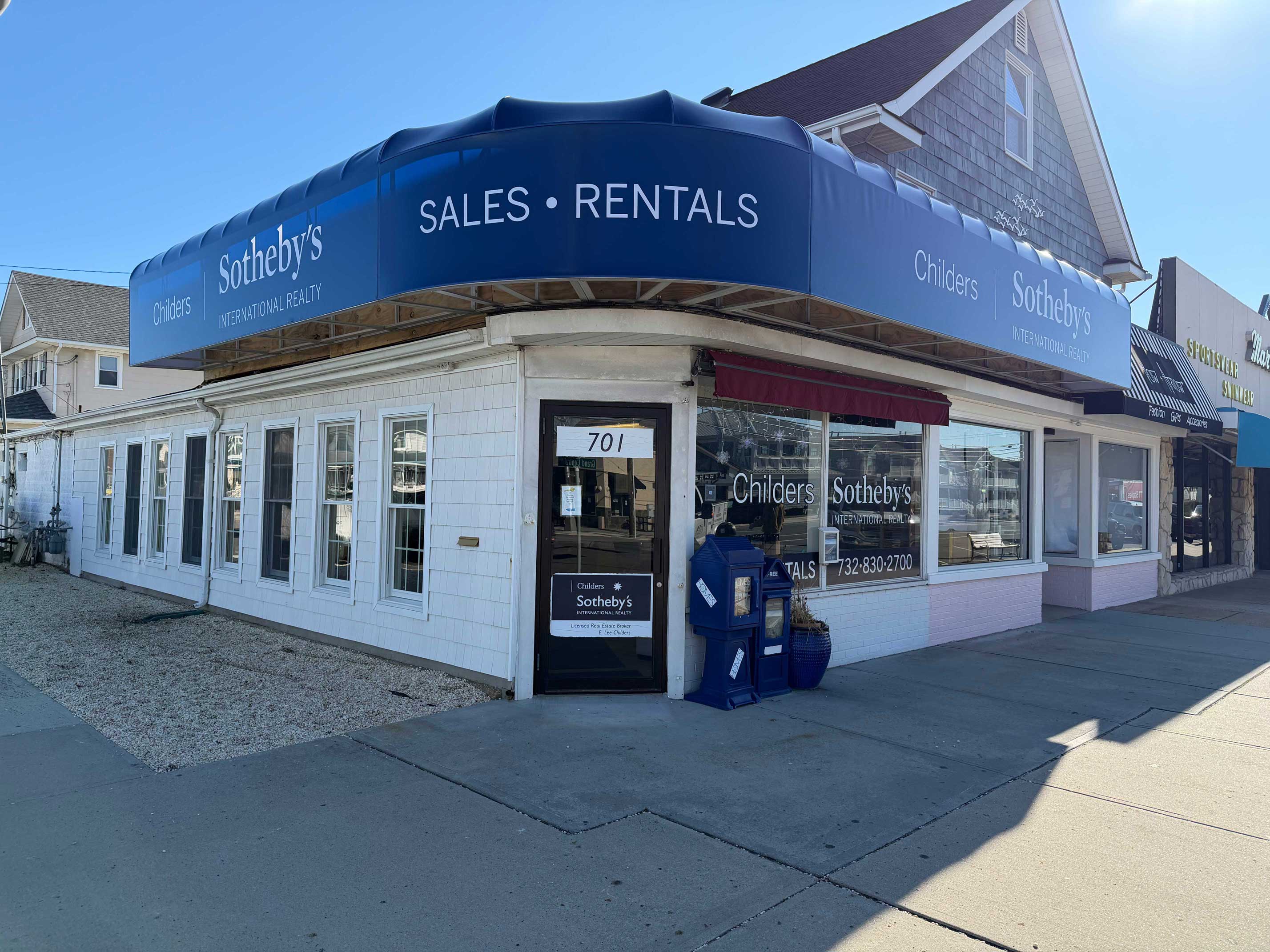 Storefront Fixed Awnings